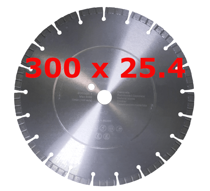 Алмазный диск по бетону 300 мм VOLL LaserTurbo V PREMIUM