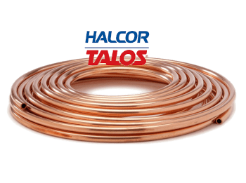 Halcor TALOS® труба медная отожженная в бухтах