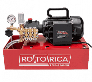 Rotor e-Test 50T Электрический опрессовщик с баком